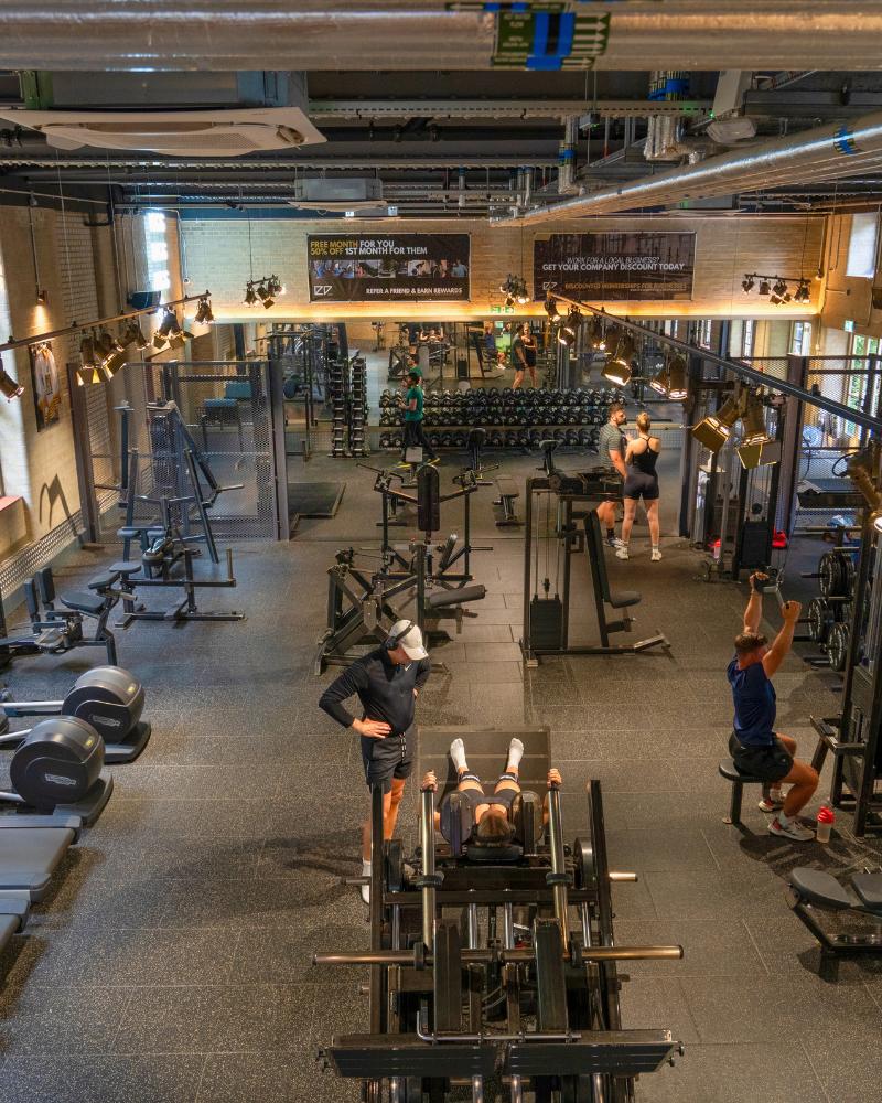 Venues featuring the East Park Gym interior from high up